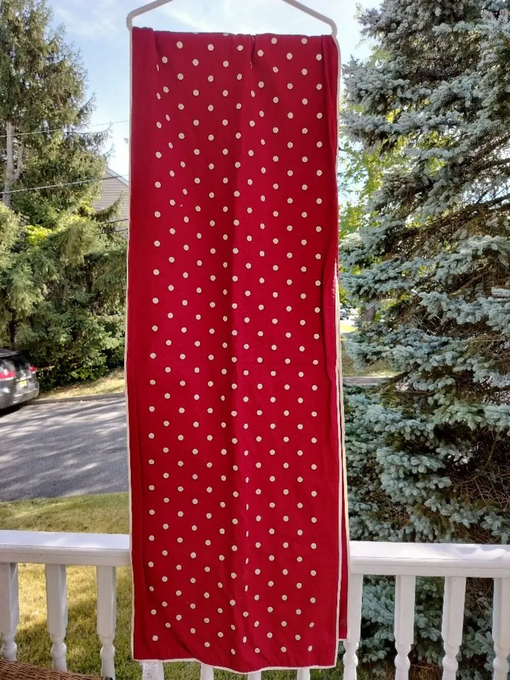 Pottery Barn Table Runner 100% Cotton